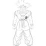 Son Goku Junior (LineArt)