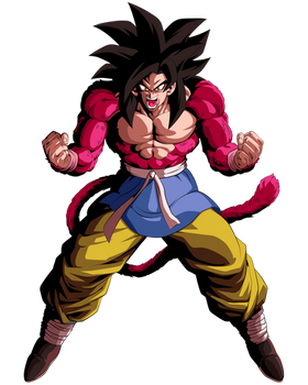 Super Saiyayin 4 Maximo Poder Goku GT LR