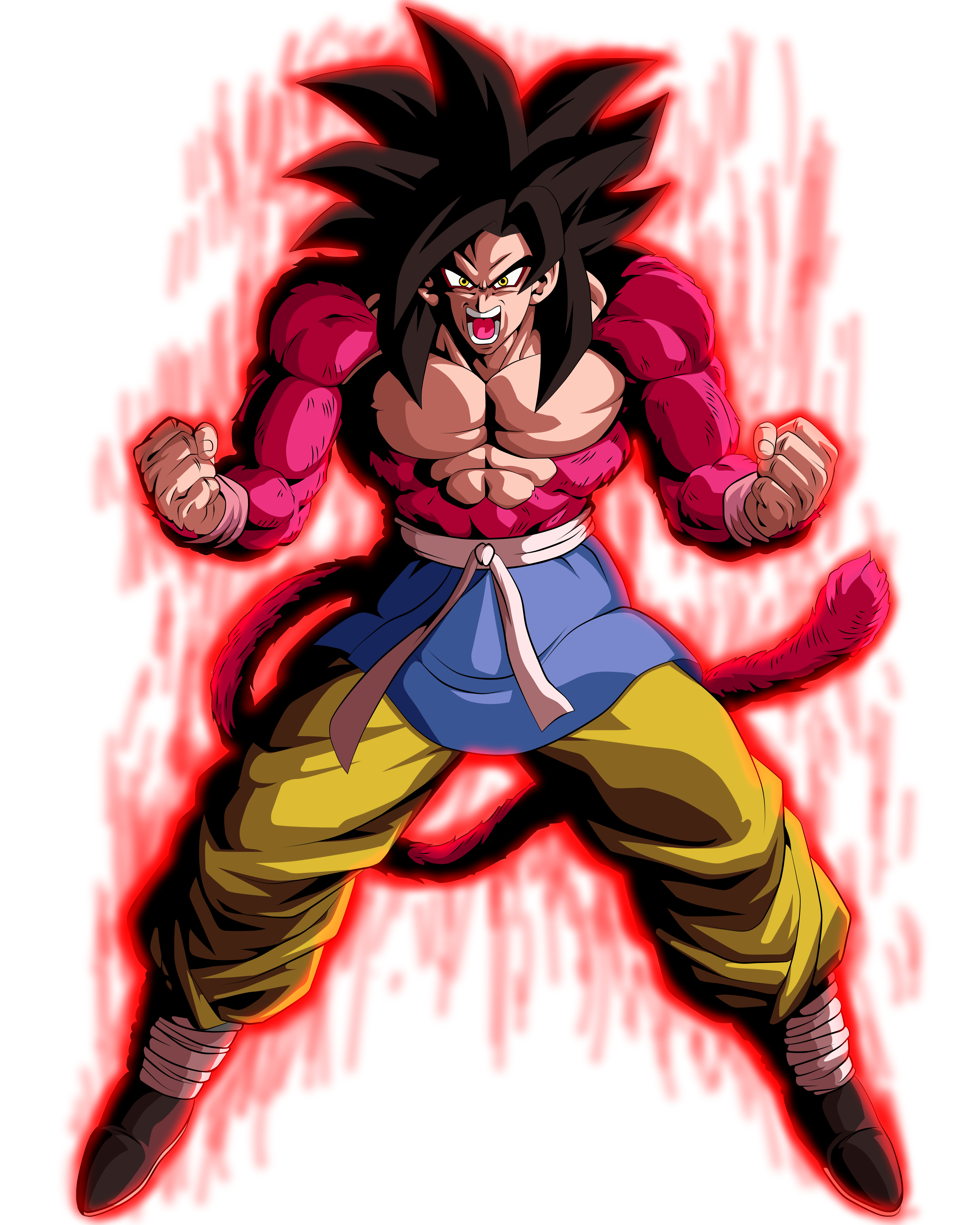 Gogeta SSJ4 Limit Breaker (GT Palette) by dontnow222 on DeviantArt