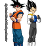 Goku JR y Vegeta JR LD (Legendary Descendants)