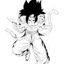 Super Saiyayin 4 Koruha (LineArt 2)