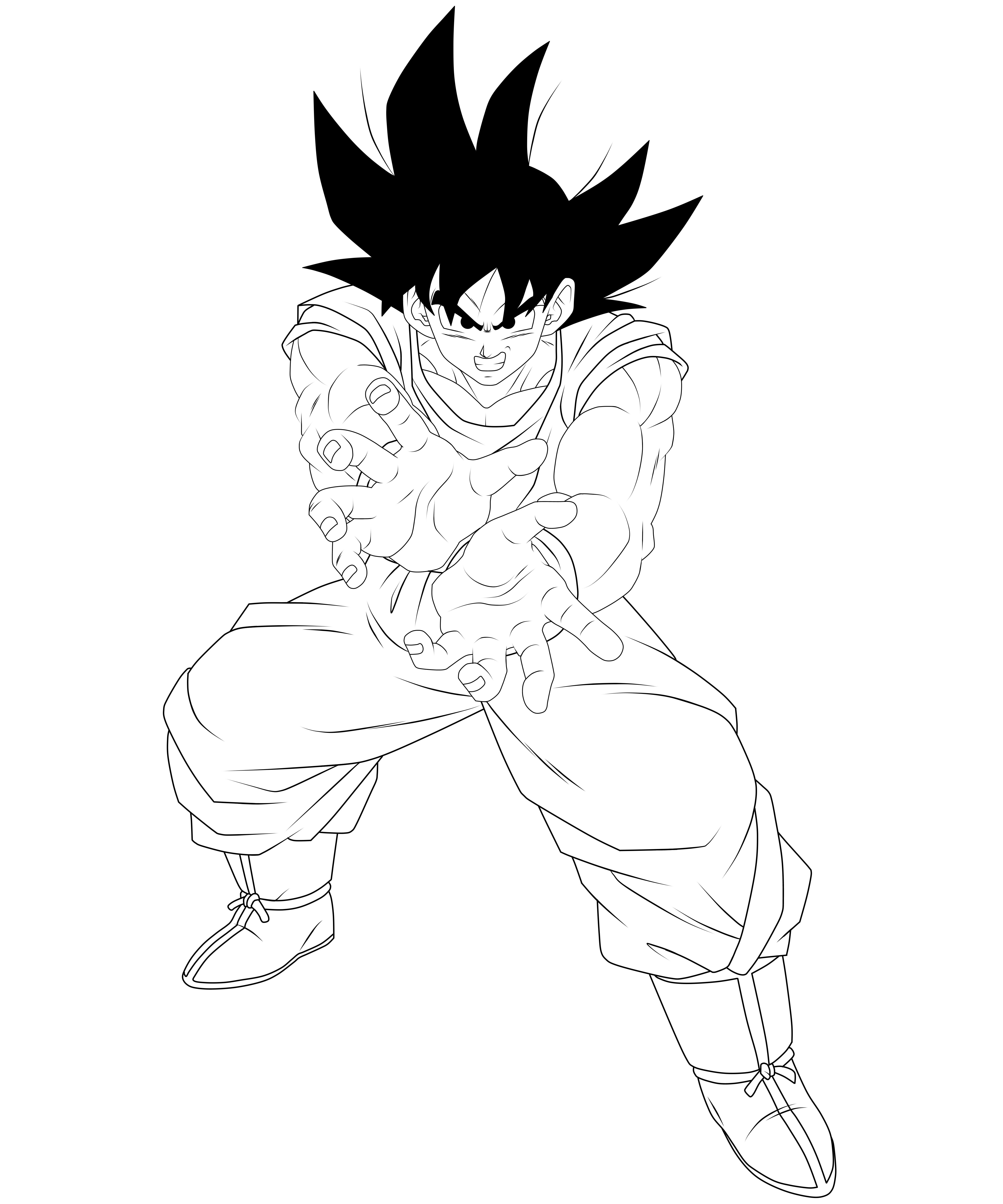 Son Goku (LineArt)