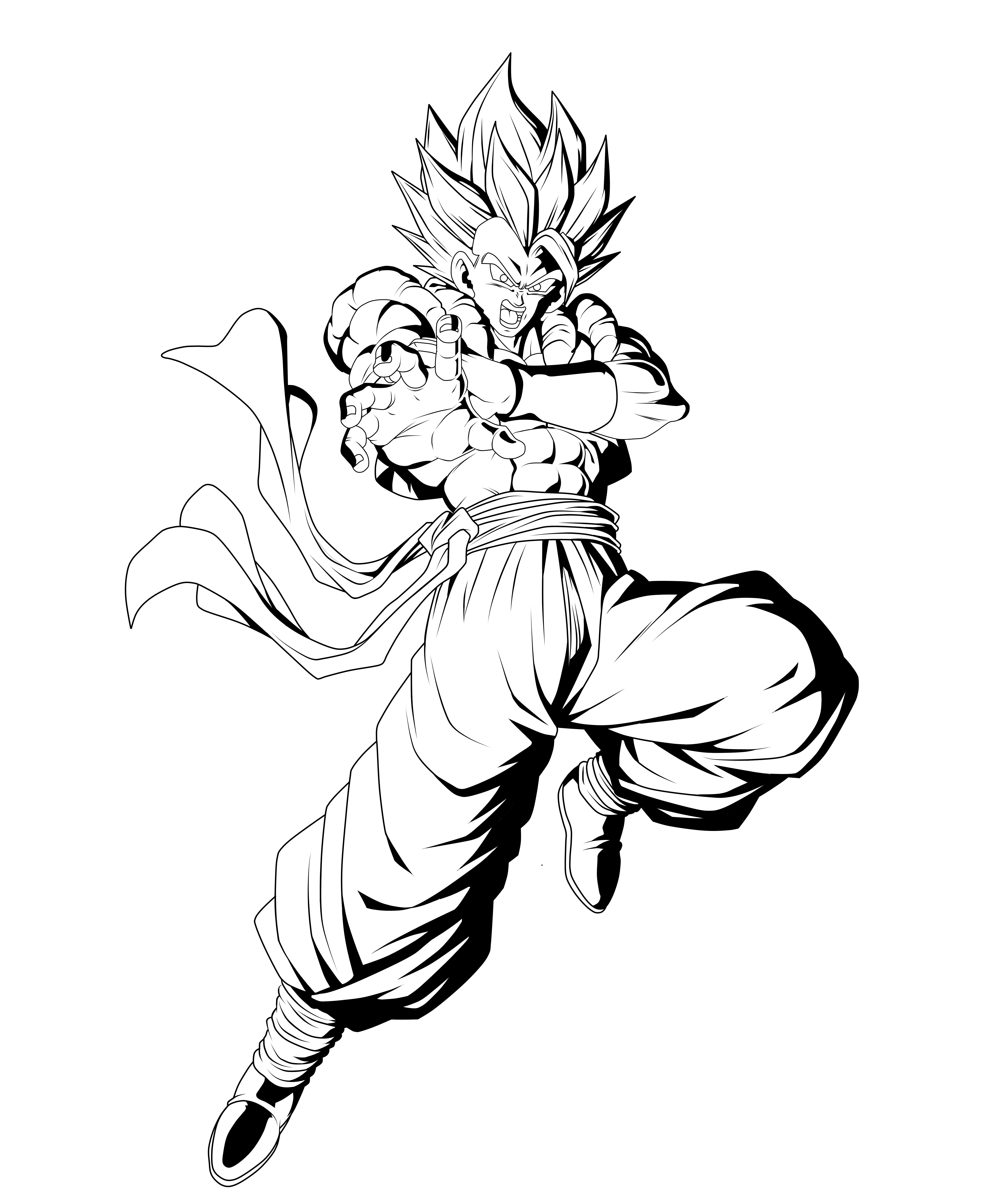 Super Gogeta LR (LineArt)