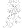 Super Saiyayin 4 Son Yumma (LineArt)
