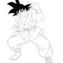 Goku Fin de Z (LineArt)
