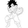 Super Saiyajin 4 Goku (LineArt)