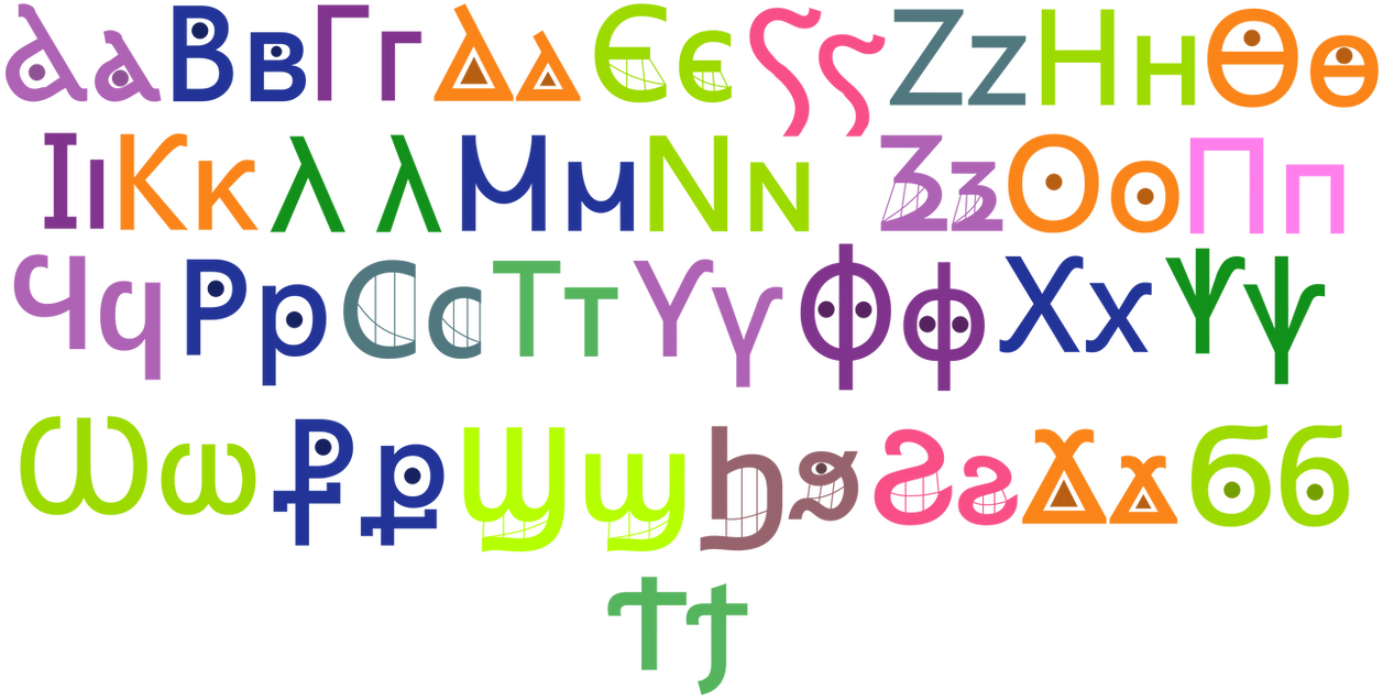 IHHOS' TVOkids Cast - Coptic Alphabet by OreoAndEeyore on DeviantArt