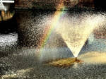Rainbow and Water by error-23