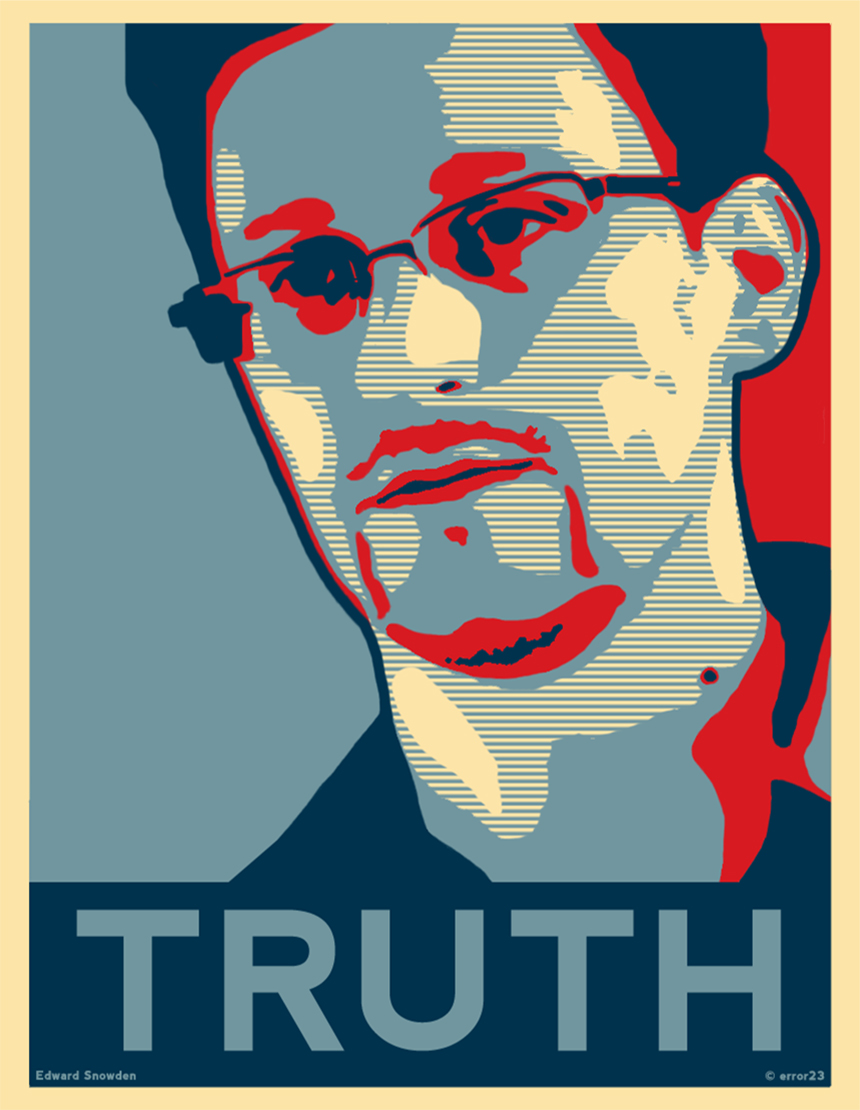 Edward Snowden [TRUTH] Poster