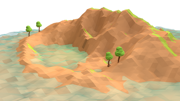 Lost Island (Low Poly) 3