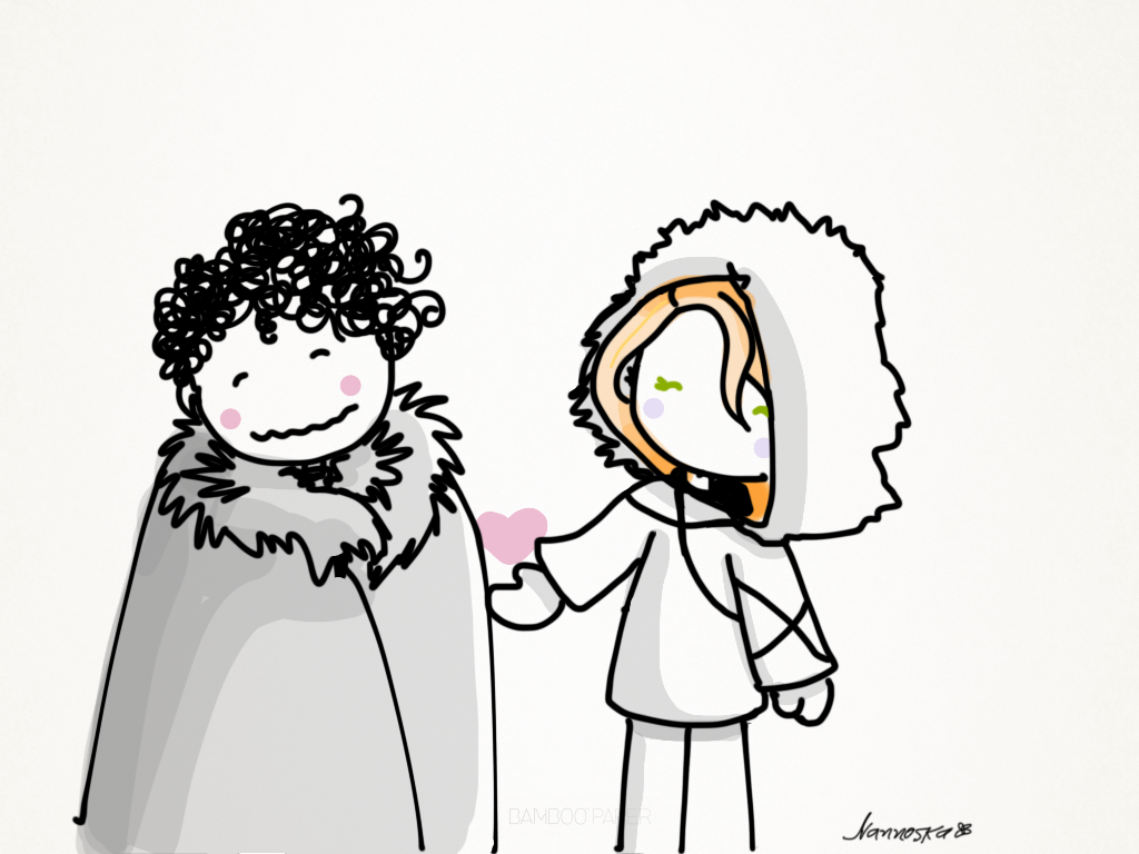 Snow and Ygritte