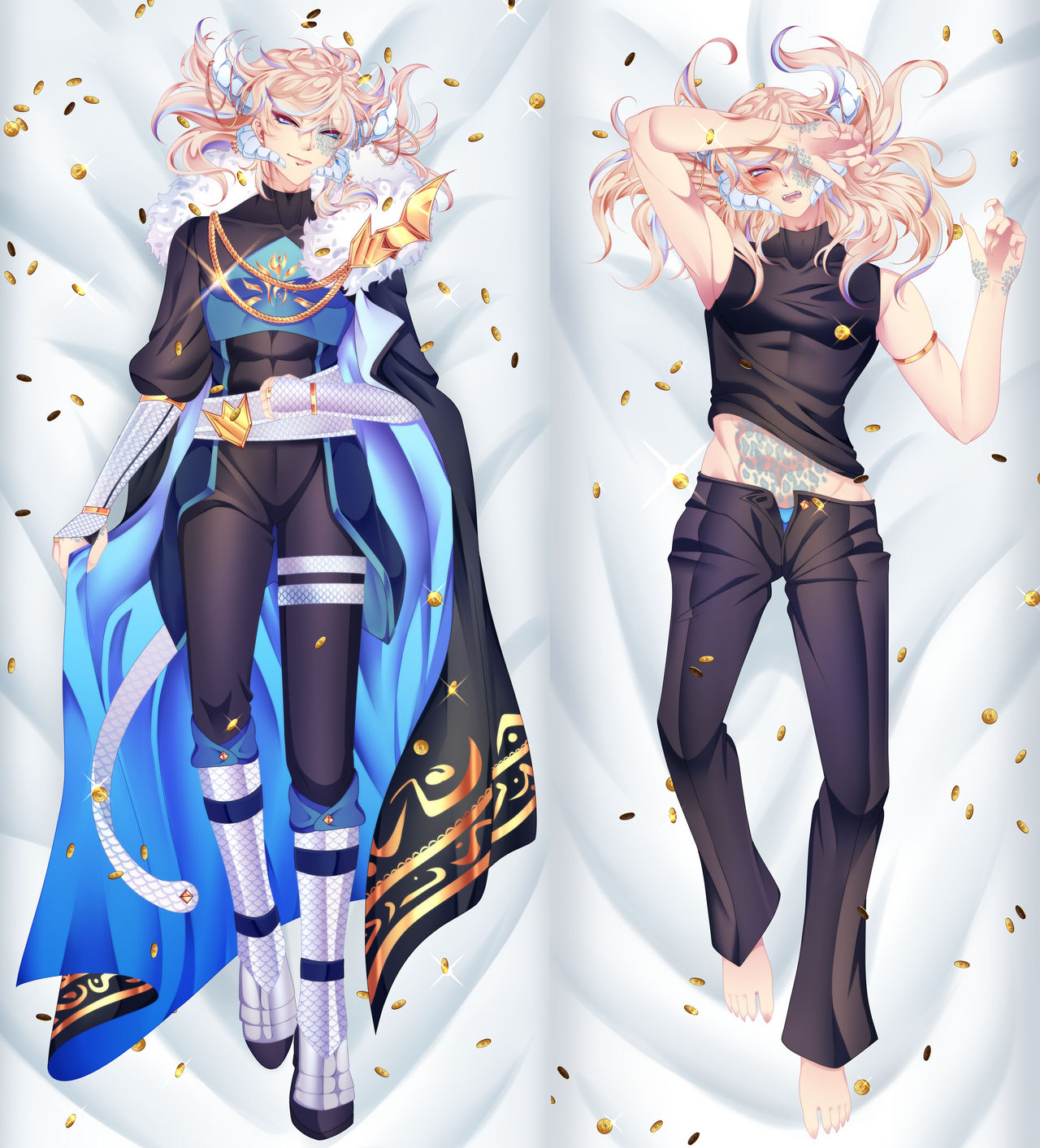 VTuber Dakimakura Emrys by Erushi on DeviantArt