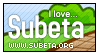 I love Subeta stamp