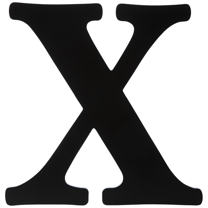 Black Wood Letter X by nunya405 on DeviantArt