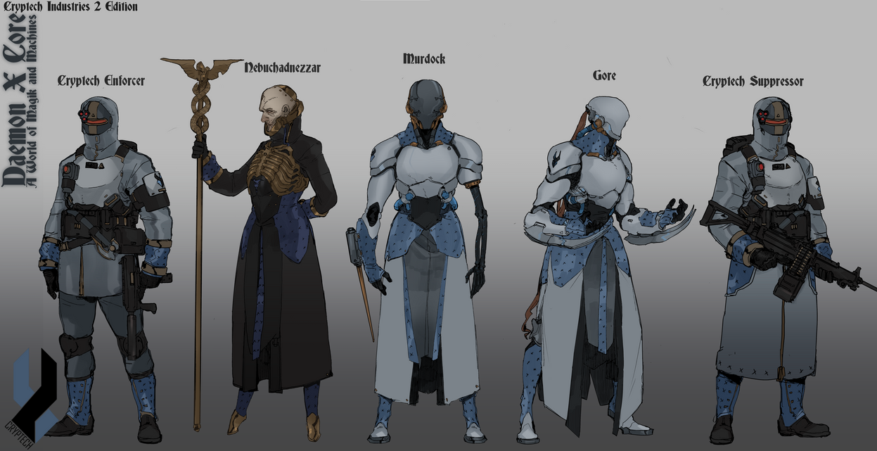 Character Sheet: Cryptech second edition by MinisterScrewtape on DeviantArt