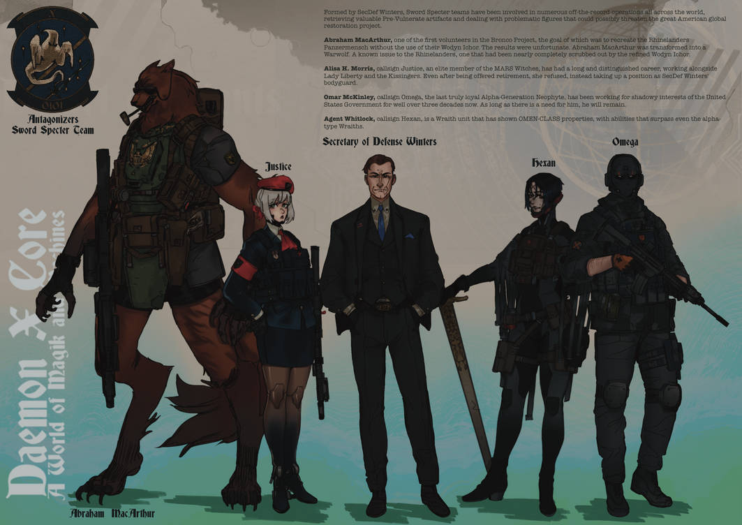 Specter team by MinisterScrewtape on DeviantArt