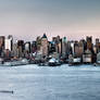 Panoramic Manhattan with Hazefall