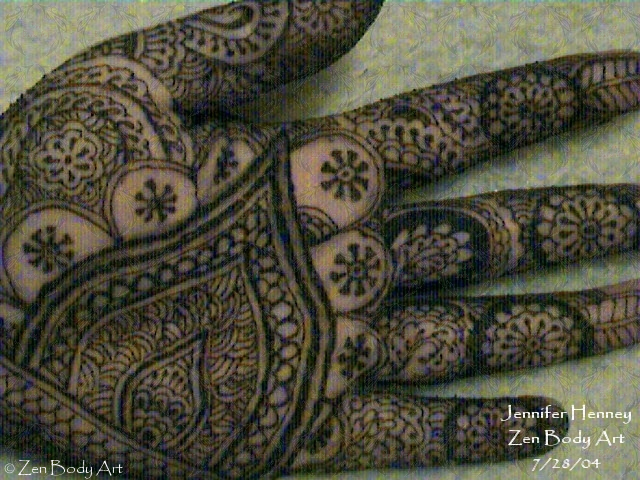 Intricate Indian Mehndi