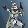 Galactic civil war ARC trooper Ghost