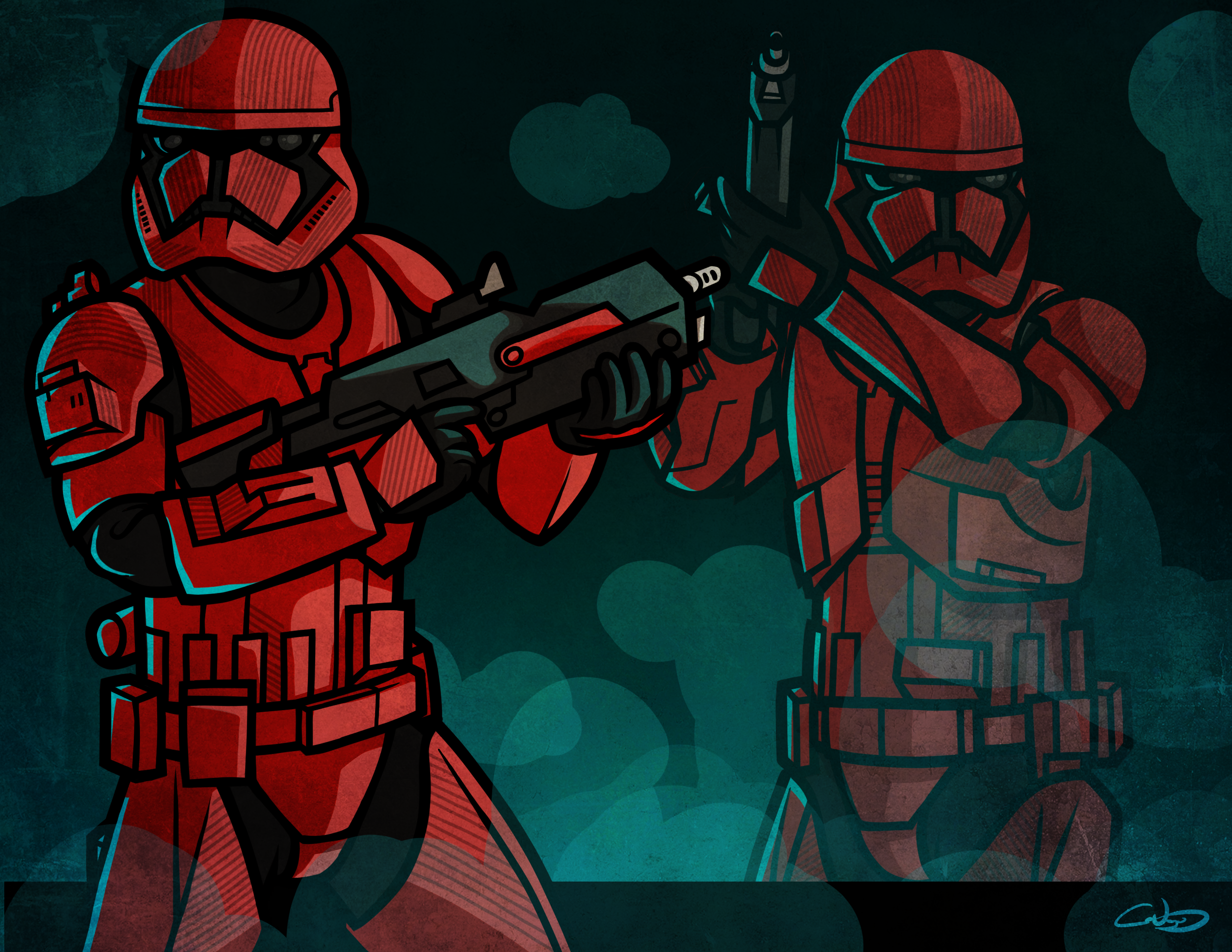 Sith Troopers (First Order) by SmacksArt on DeviantArt