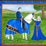 Medieval style art