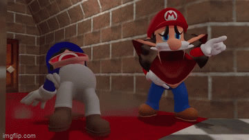 Mario Emoting Explore the Best Smg4 Art | DeviantArt