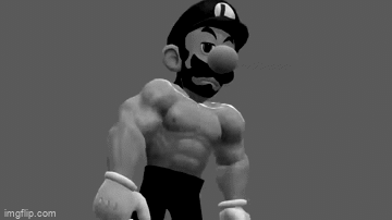 GigaChad Luigi by SuperMemeMaker5 on DeviantArt