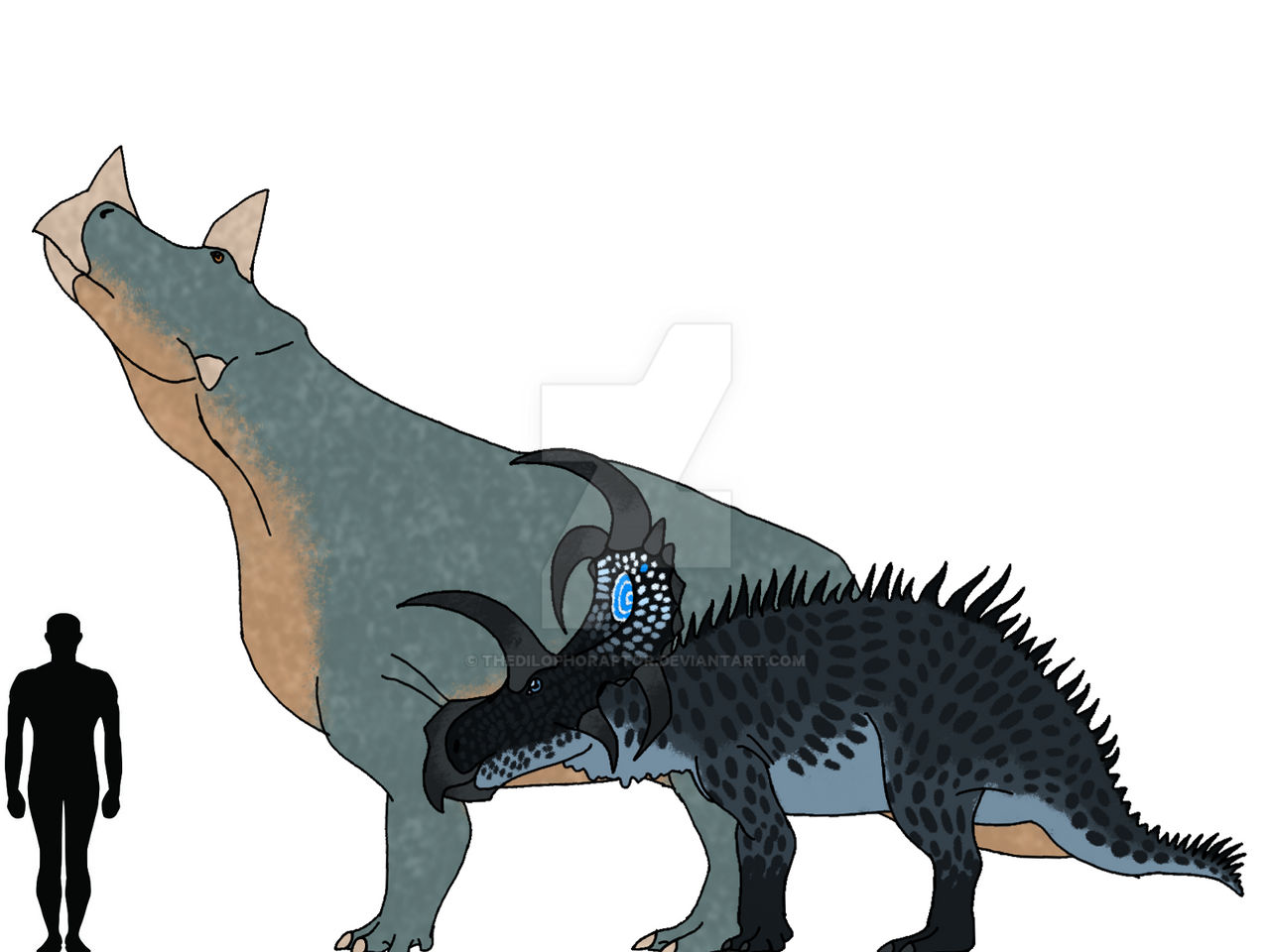 Misc. Ceratopsids of The Island With No Name