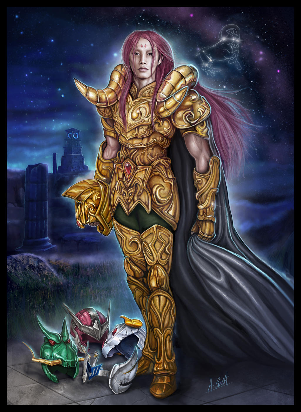 Mu Arise ARIES MU - artwork full art by AlessandroConti on DeviantArt