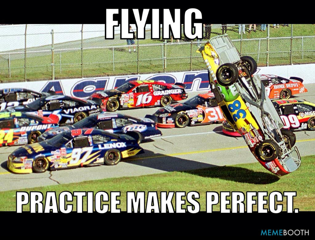 Nascar Wreck Memes IT WAS FUN Imgflip