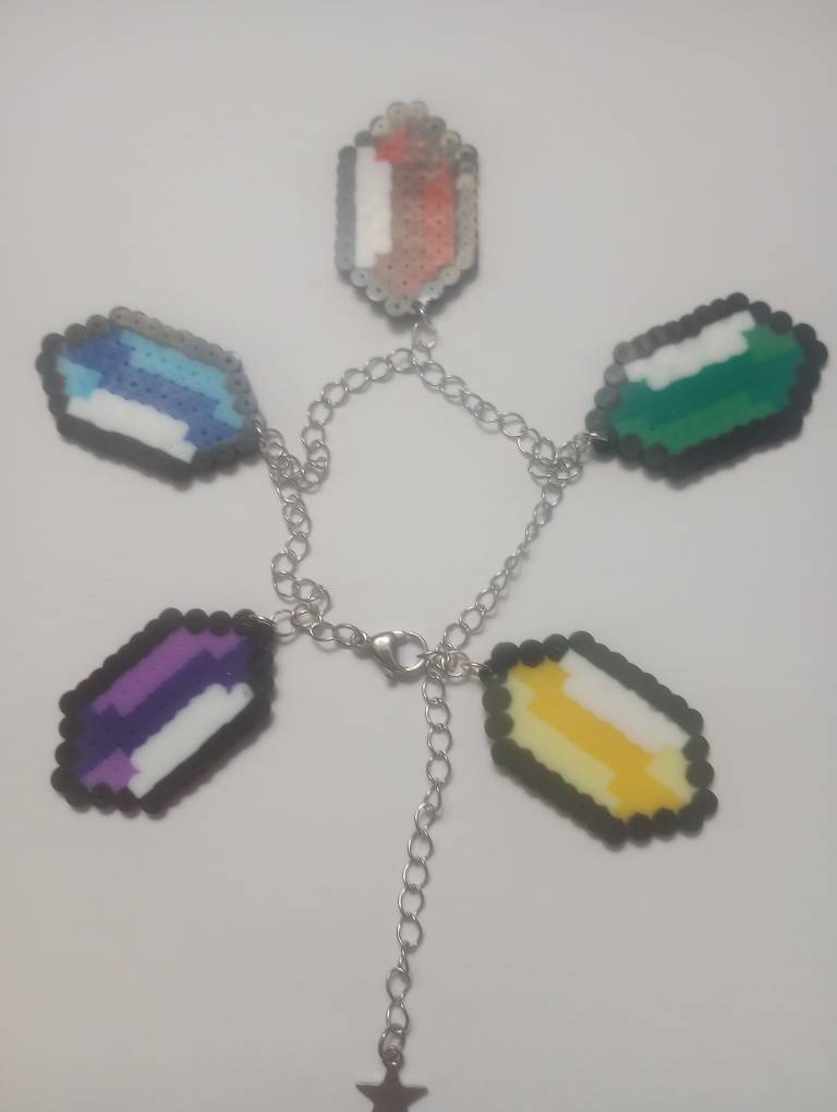 Ruby Zelda bracelet by Creations-By-MP on DeviantArt
