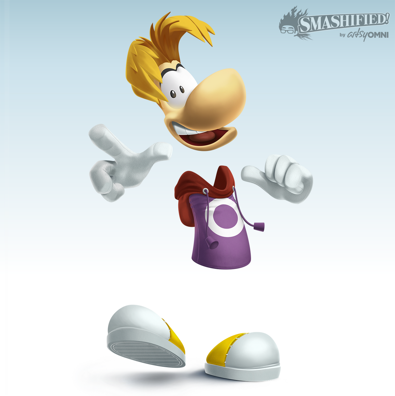 Rayman for Smash by hextupleyoodot