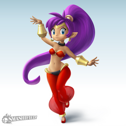 Shantae Smashified by hextupleyoodot