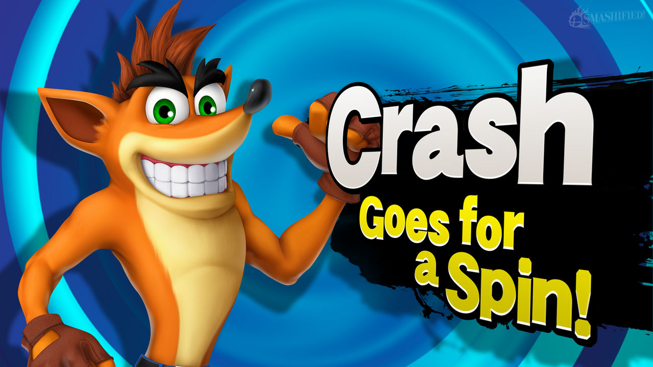 Crash Goes for a Spin! by hextupleyoodot