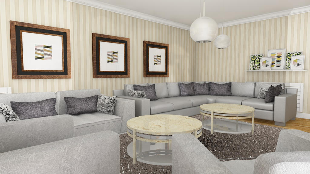 Living room interior design by Duplex18 on DeviantArt
