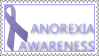 Anorexia Awareness Stamp
