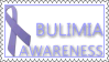 Bulimia Awareness Stamp