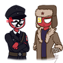 -|CountryHumans|- Third Reich and USSR