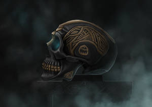 Skull artefact