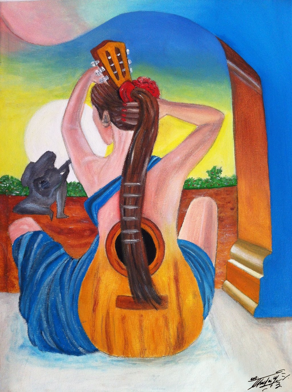 Guittar-Women by GeorgeXVII