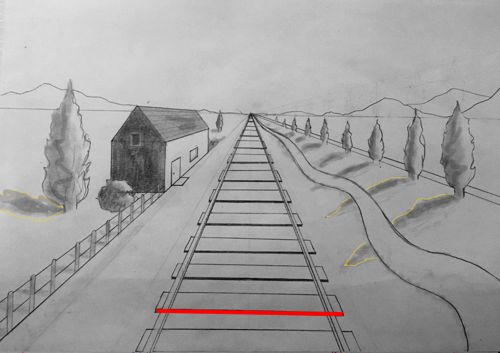 TUTORIAL: How to draw using one-point perspective by GeorgeXVII on ...