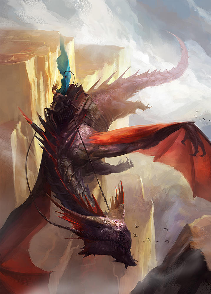 Dragon Rider by wildheadache on DeviantArt