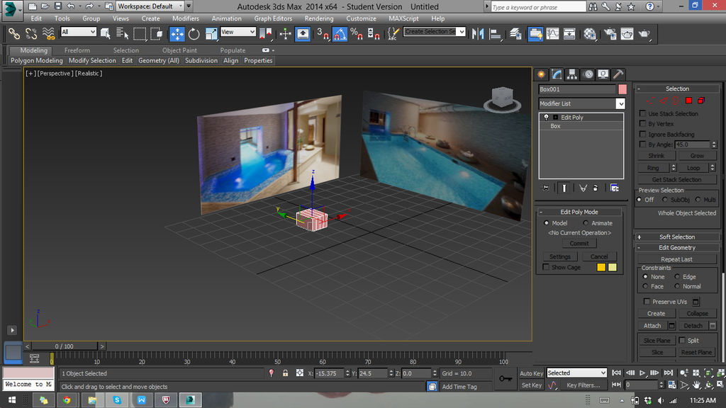 Max Pool Scene original scene for creation of swimming pool. by NatalieBean on DeviantArt