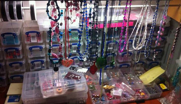necklaces and braclets