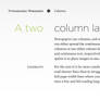 Typo Workshop 3: Column Layout
