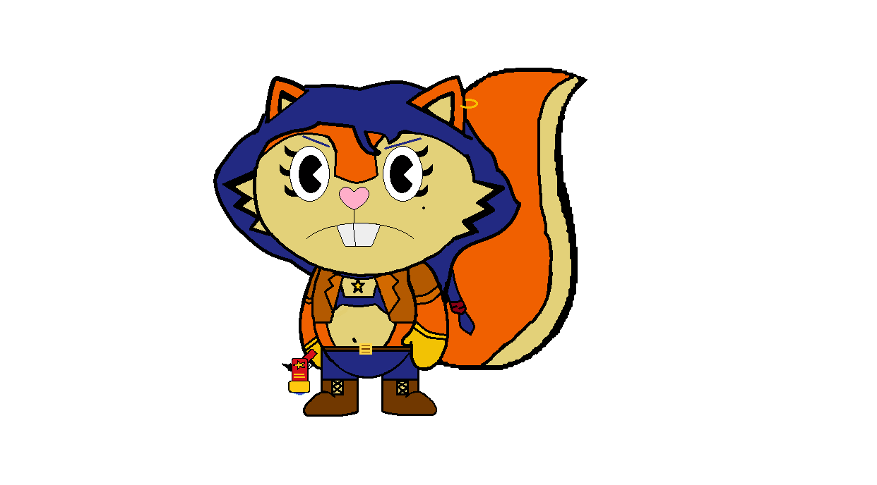 Carmelita Fox HTF OC by WatchstationYT on DeviantArt