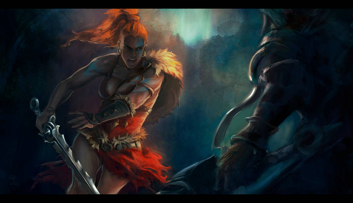 Diablo III - Barbarian fan art by YukiharaShira Diablo III - Barbarian fan art by YukiharaShira