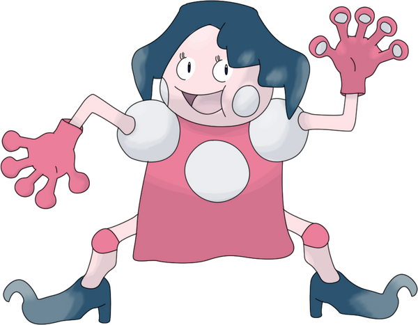 091 Mrs. Mime by Rubbene on DeviantArt