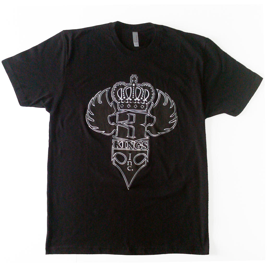 Three Kings Inc. Black Logo Tee