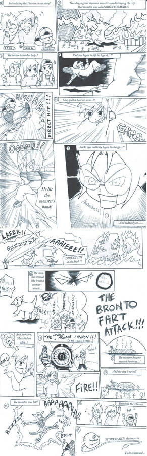 The 3 Heroes - Oneshot manga